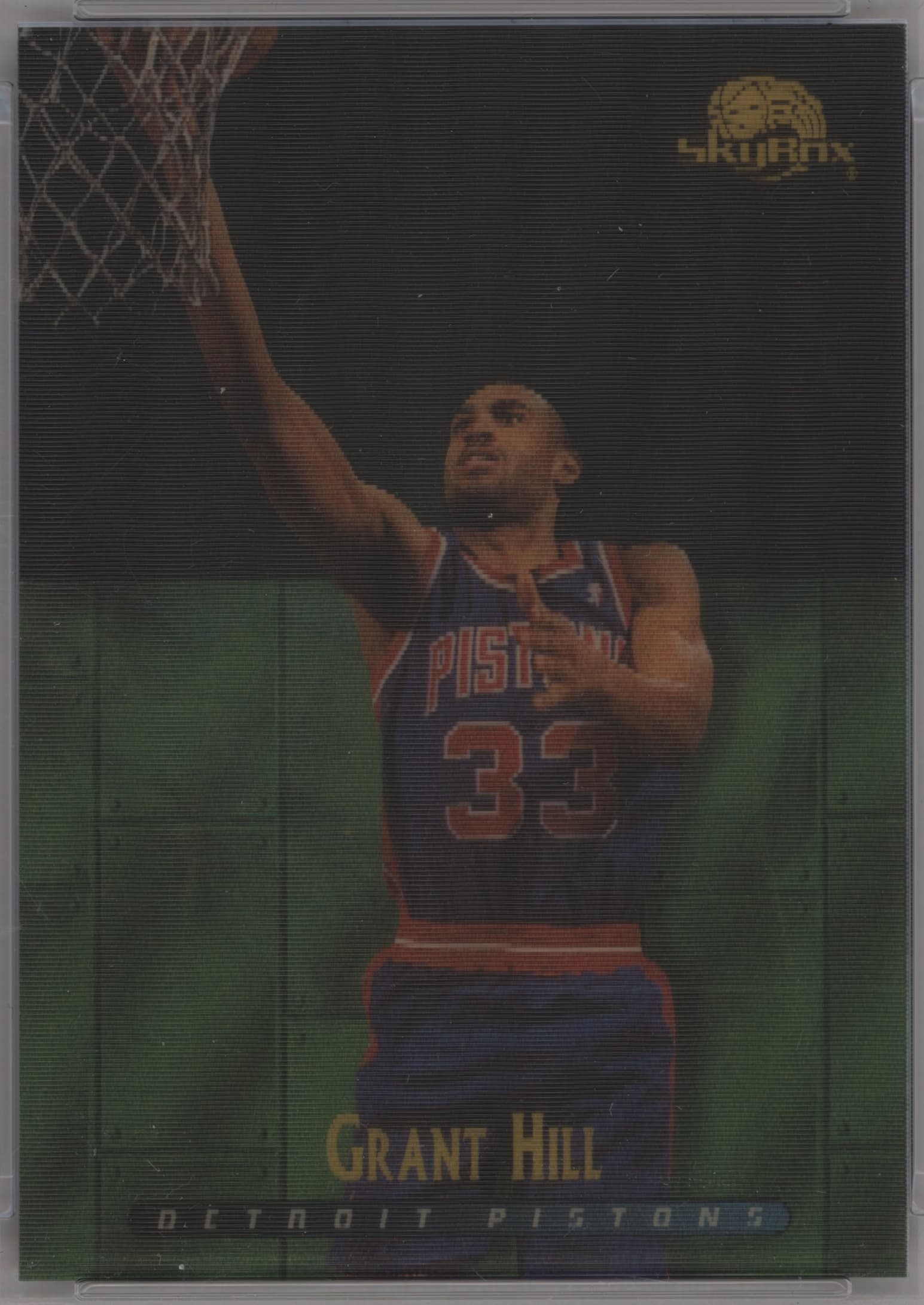 Grant Hill 1995 panini Hoops