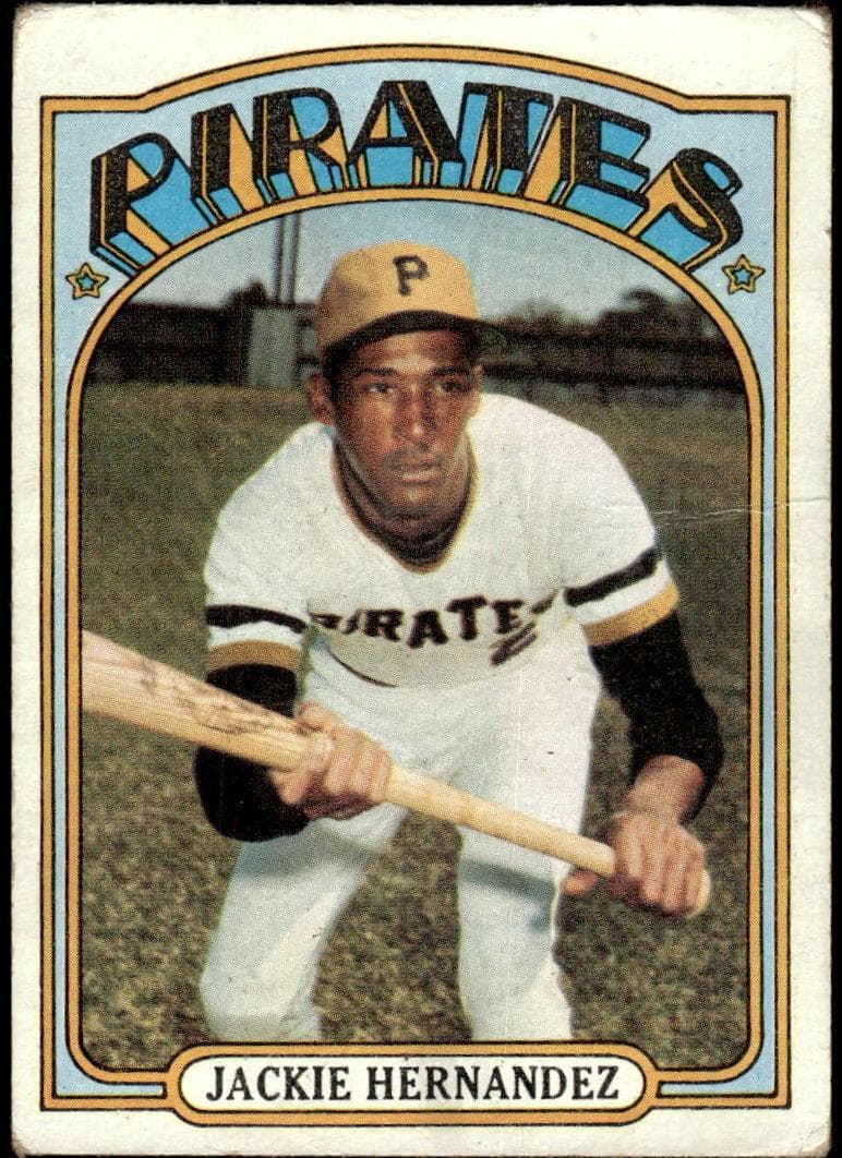 Jackie Hernandez 1972 topps Topps