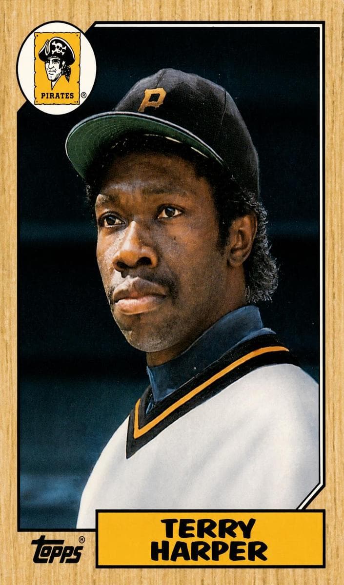 Terry Harper 1987 topps