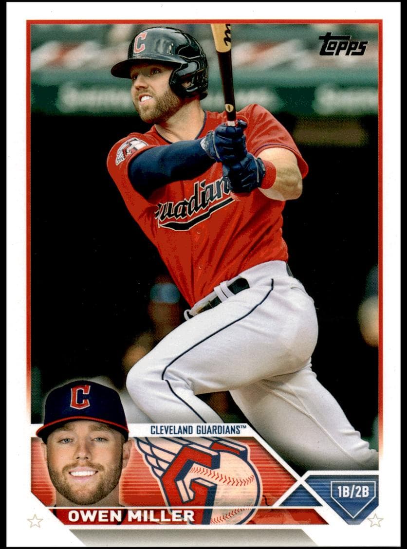 Owen Miller trading card