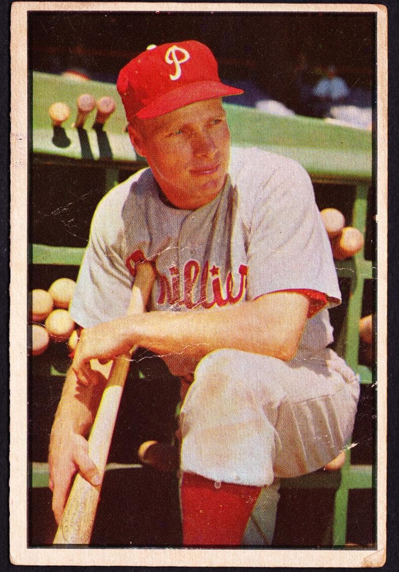 Richie Ashburn 1953 bowman