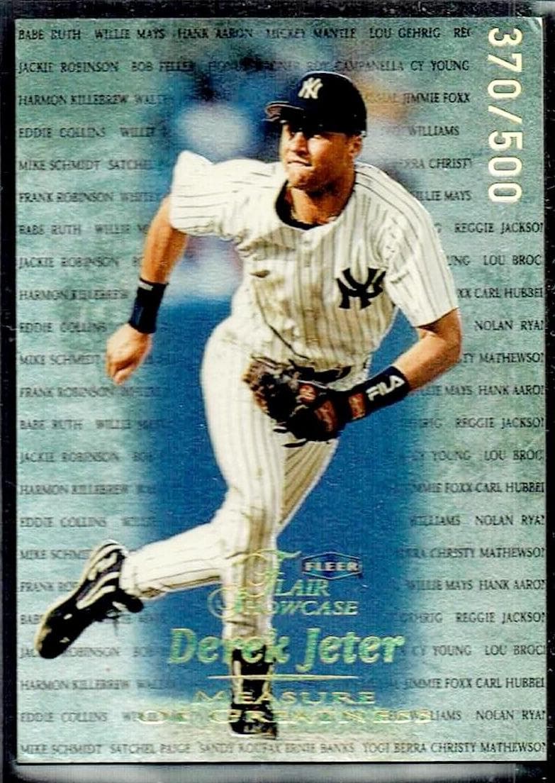 Derek Jeter 1999 unknown Flair Showcase