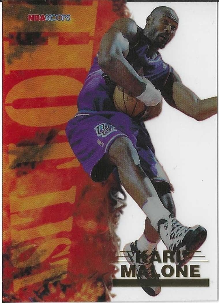 Karl Malone 1996 panini Hoops