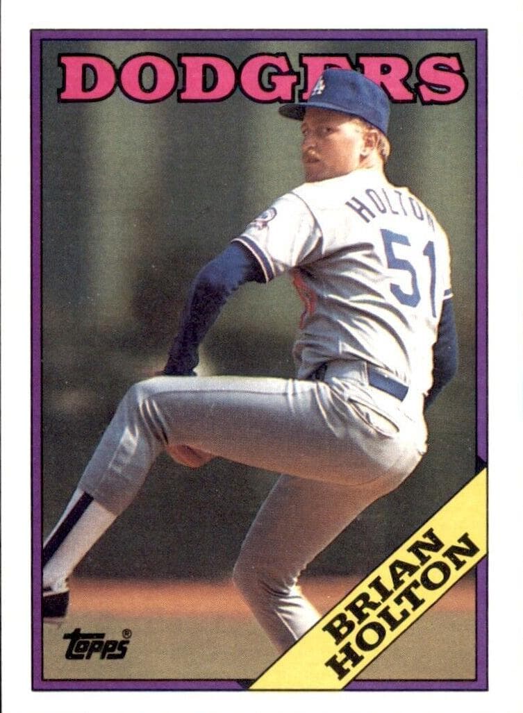 Brian Holton 1988 topps Topps