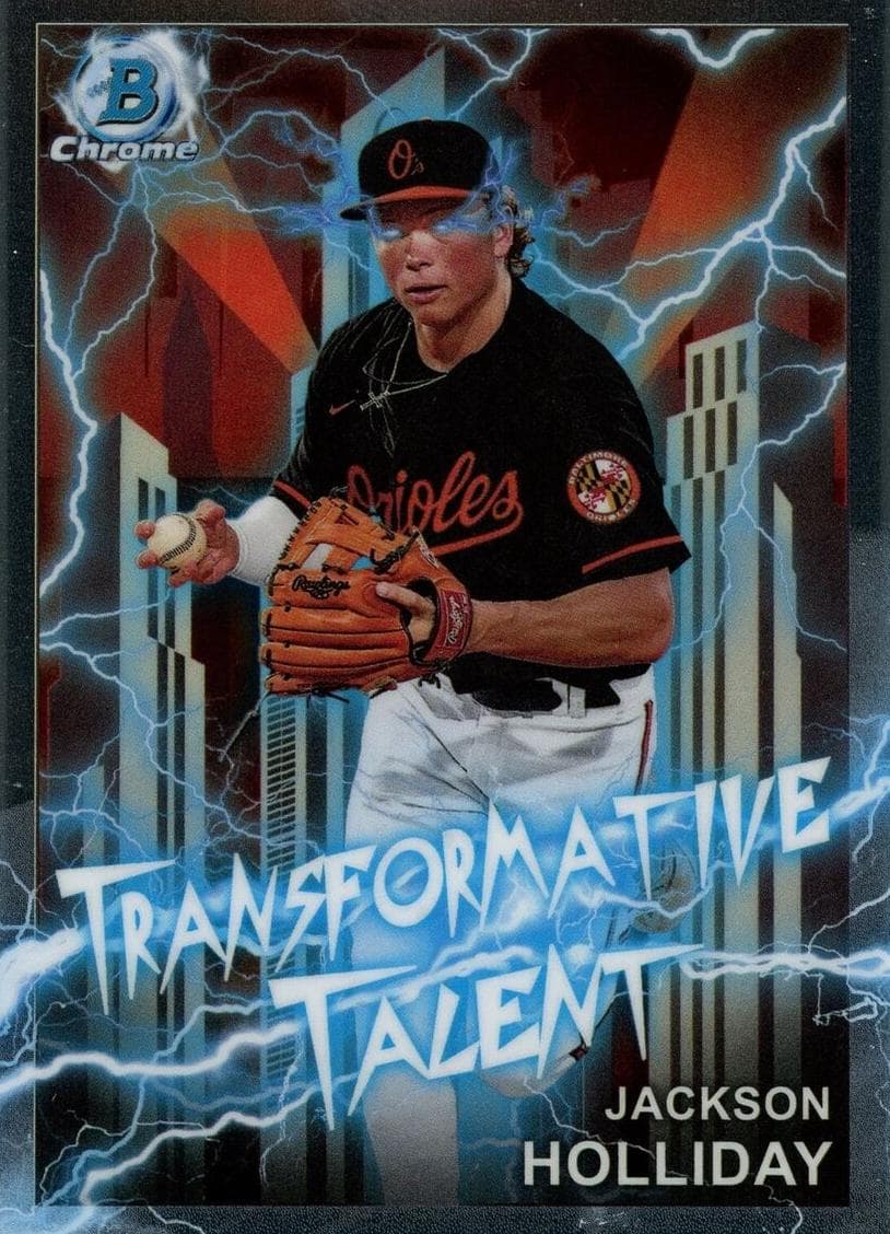 Jackson Holliday 2023 bowman Bowman Draft