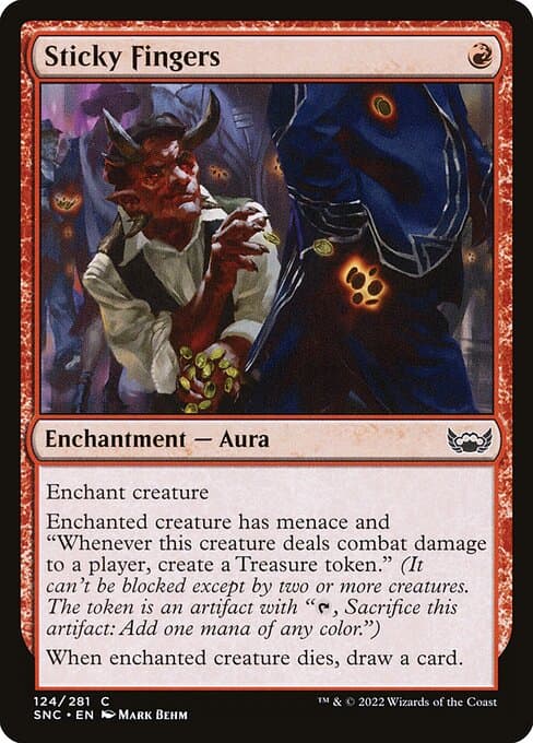Sticky Fingers 2022 Magic: The Gathering Streets of New Capenna