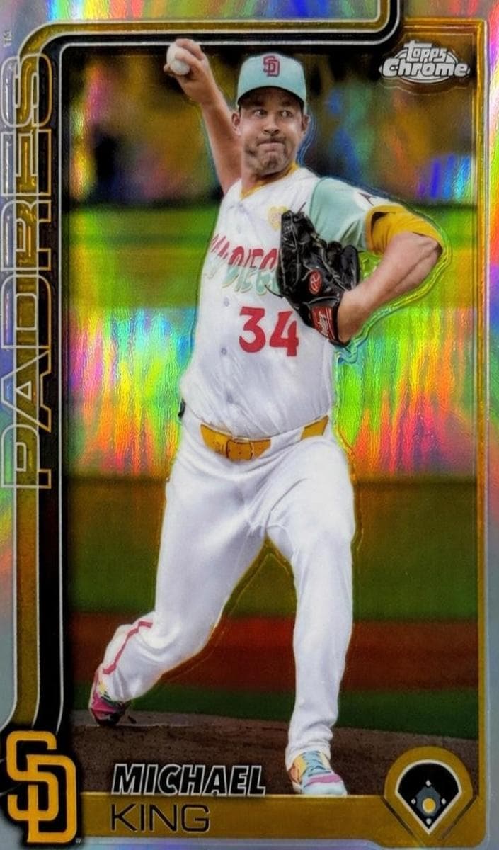 Michael King trading card