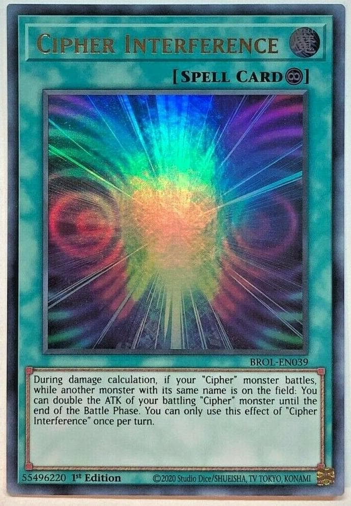 Cipher Interference 2021 Yu-Gi-Oh!