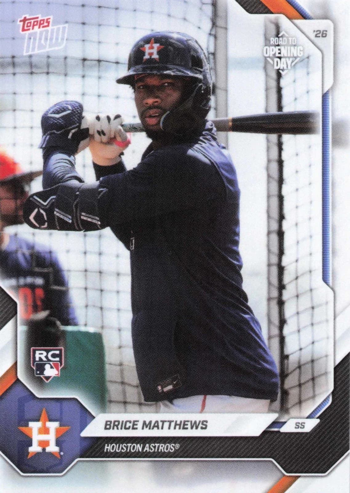 Brice Matthews trading card