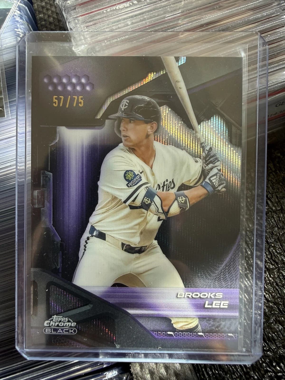 Brooks Lee trading card