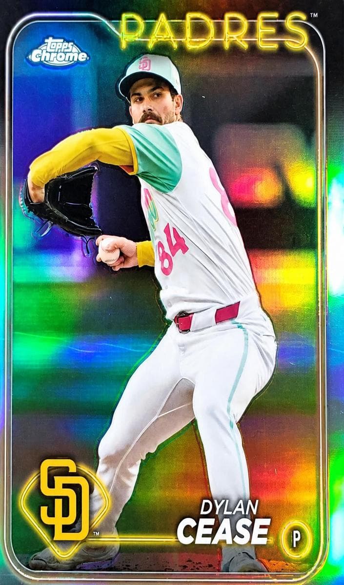 Dylan Cease 2024 topps Topps Chrome Update