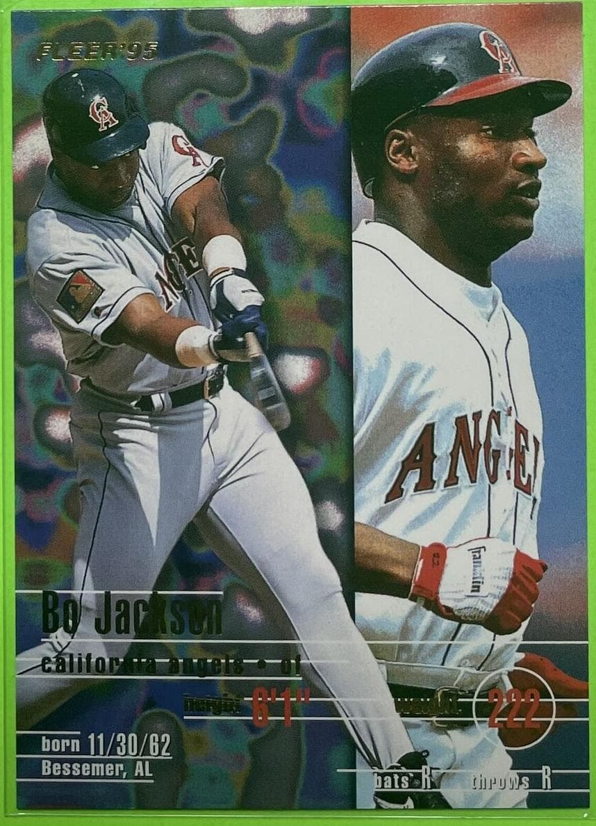 Bo Jackson 1995 fleer Fleer