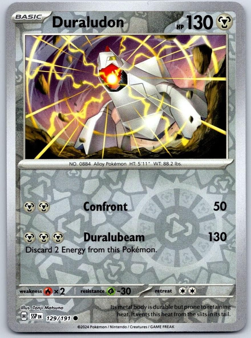 Duraludon trading card