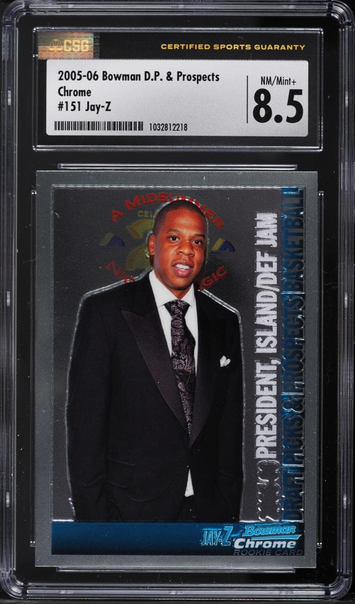 Jay-Z 2005 bowman