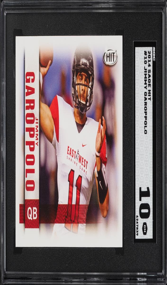 Jimmy Garoppolo 2014 panini