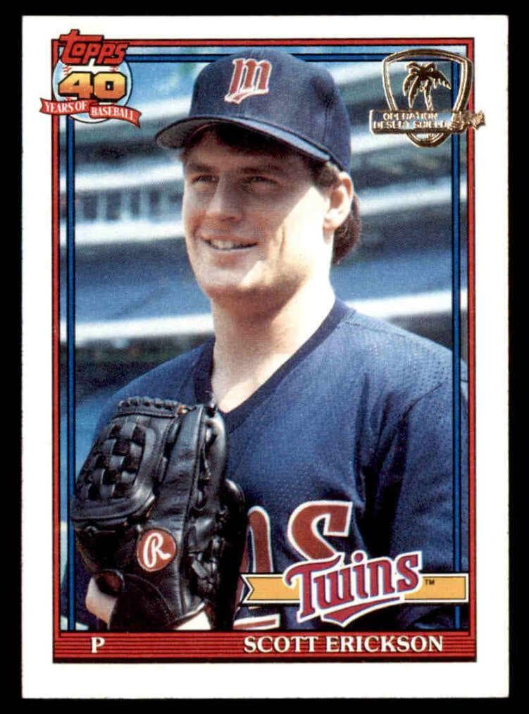 Scott Erickson 1991 topps Topps