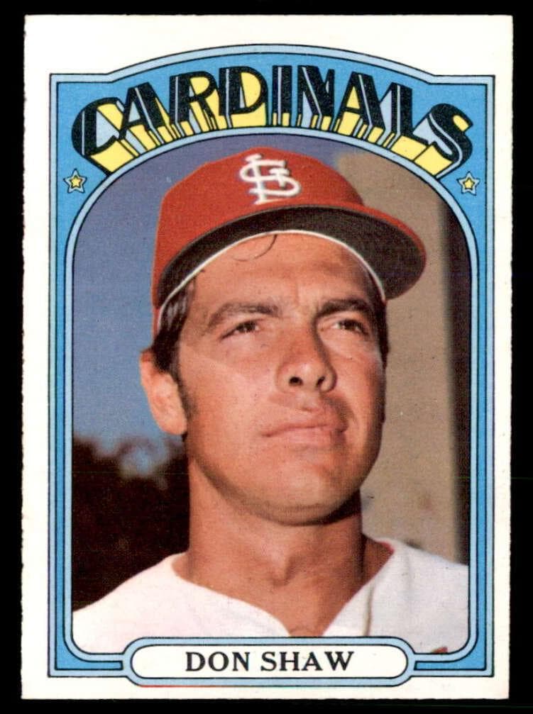 Don Shaw 1972 topps O-Pee-Chee