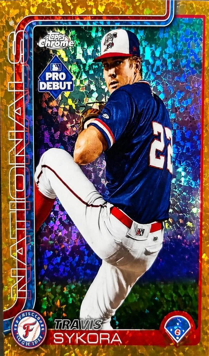 Travis Sykora trading card