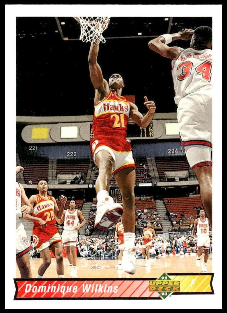 Dominique Wilkins 1992 upper-deck Upper Deck