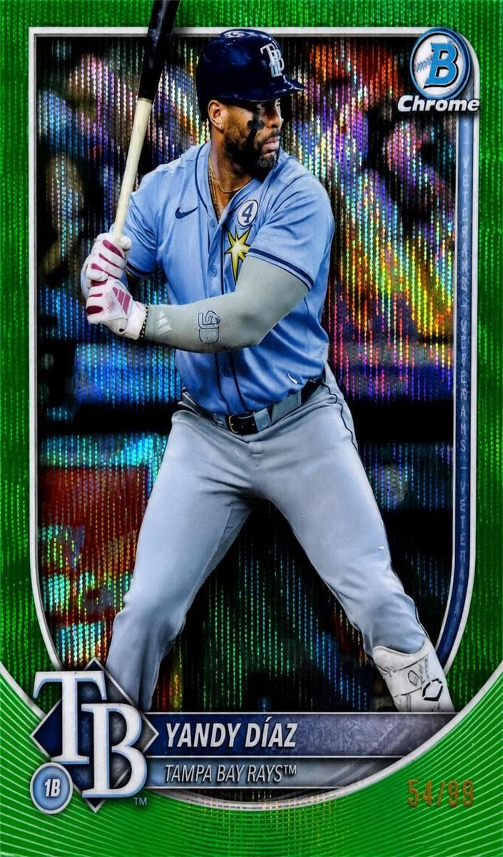Yandy Díaz trading card