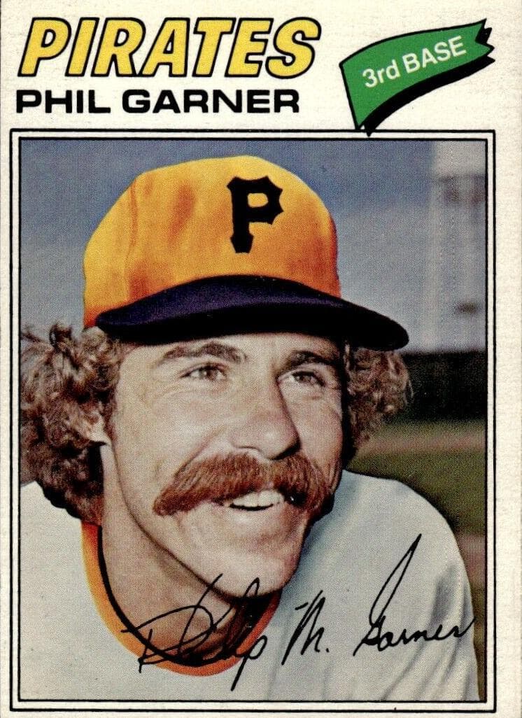 Phil Garner 1977 topps O-Pee-Chee
