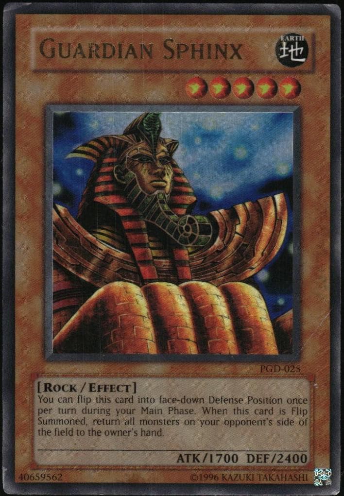 Guardian Sphinx 2003 Yu-Gi-Oh! Pharaonic Guardian