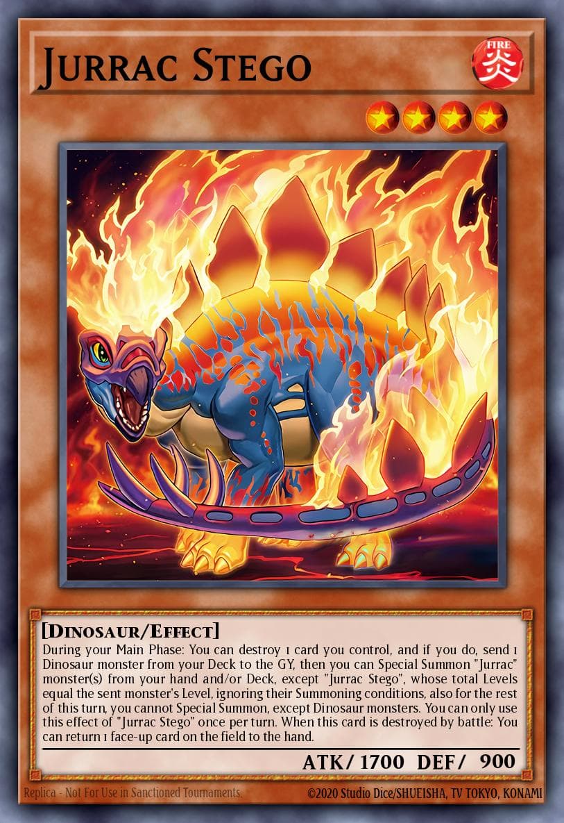 Jurrac Stego 2025 Yu-Gi-Oh! Battles of Legend: Monster Mayhem