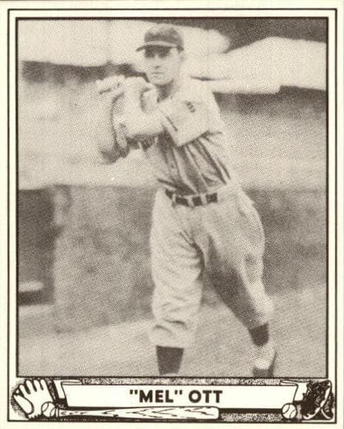 Mel Ott 1940 unknown Play Ball