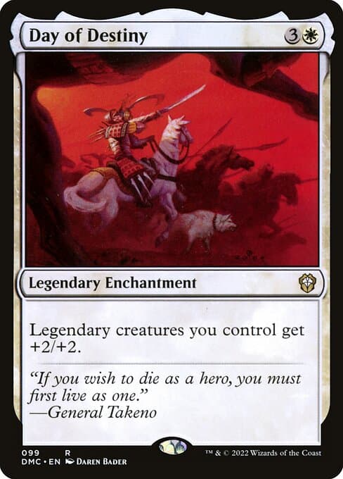 Day of Destiny 2022 Magic: The Gathering Dominaria United Commander