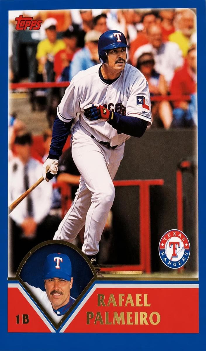 Rafael Palmeiro 2003 topps Topps