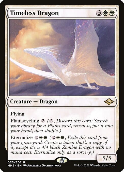 Timeless Dragon 2025 Magic: The Gathering Aetherdrift Commander