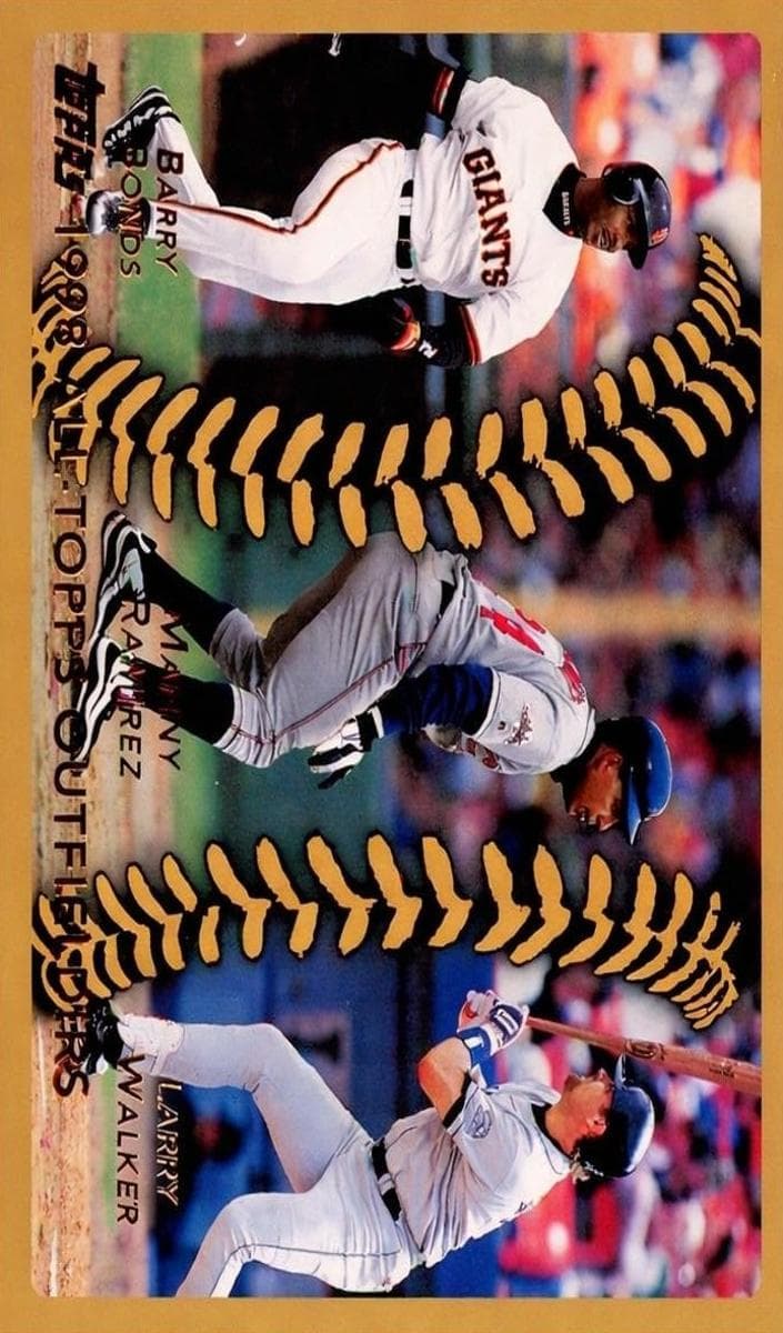 All-Topps Outfielders (Barry Bonds / Manny Ramirez / Larry Walker) #455