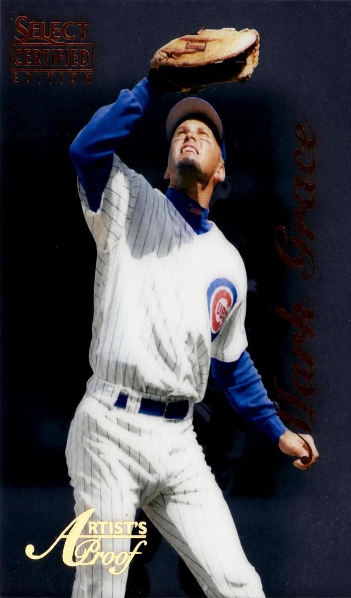 Mark Grace 1996 panini Certified