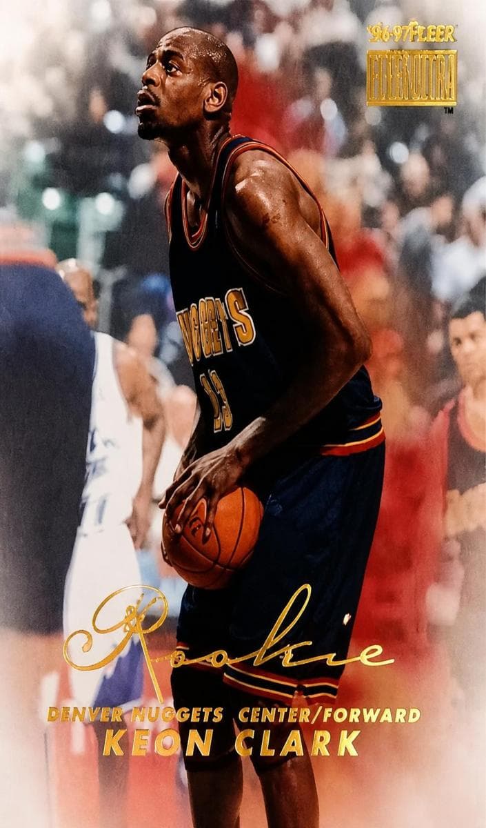 Keon Clark 1998 fleer SkyBox Premium