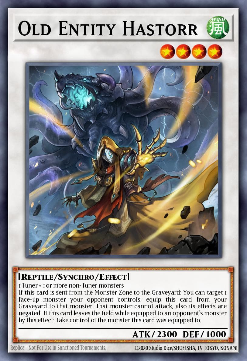 Old Entity Hastorr 2015 Yu-Gi-Oh!