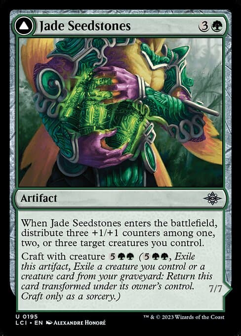 Jade Seedstones // Jadeheart Attendant #195