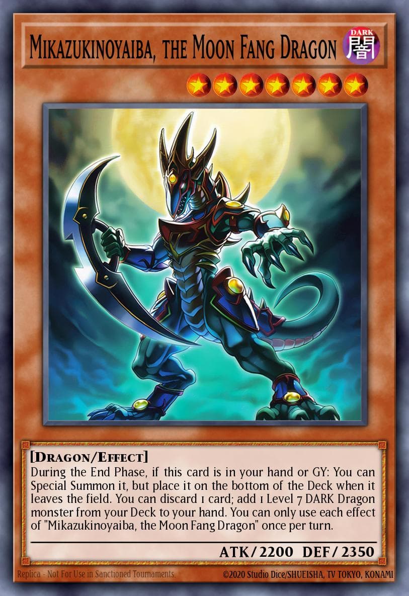 Mikazukinoyaiba, the Moon Fang Dragon #MP25-EN346