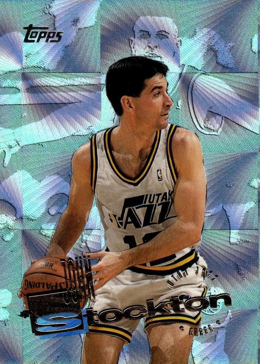 John Stockton 1995 topps Topps
