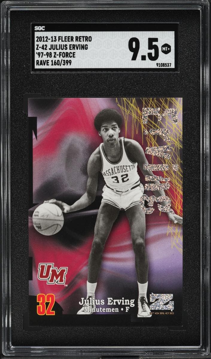 Julius Erving 2012 fleer