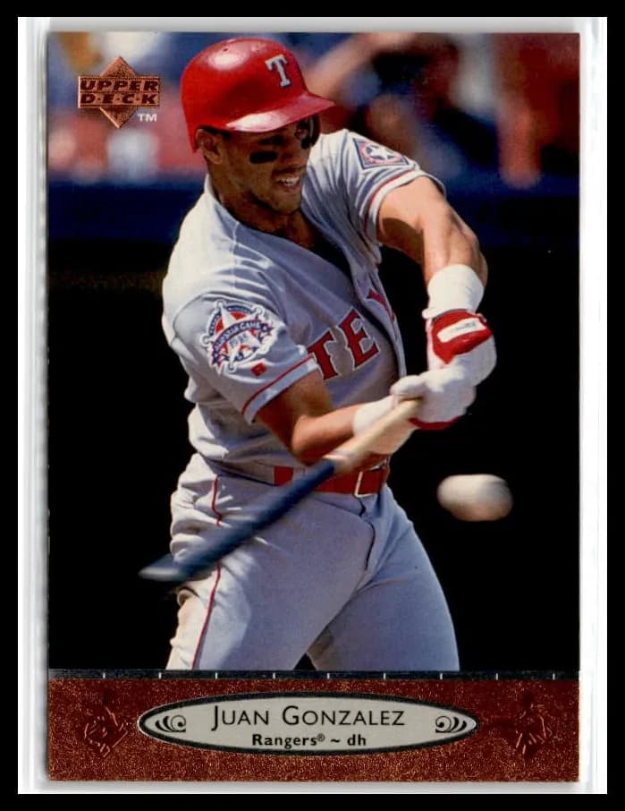 Juan Gonzalez 1996 upper-deck Upper Deck