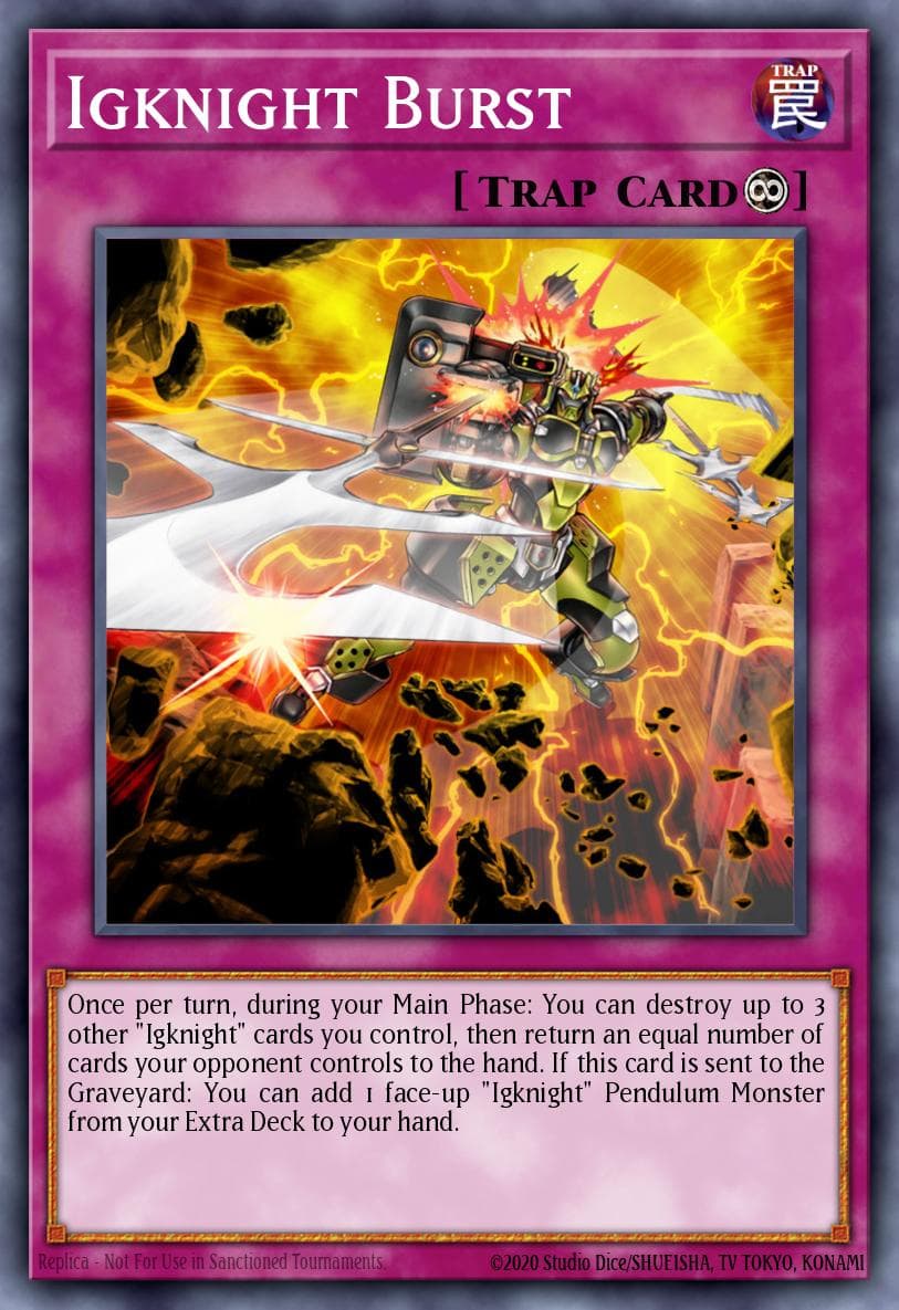 Igknight Burst 2015 Yu-Gi-Oh! Clash of Rebellions