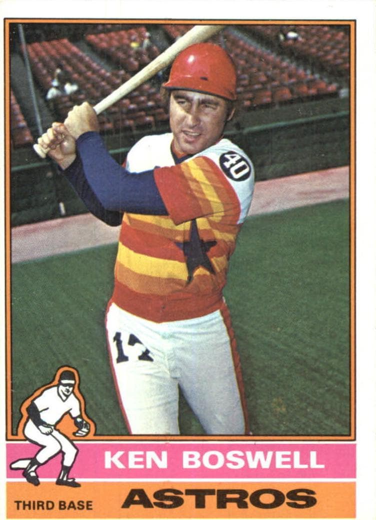 Ken Boswell 1976 topps Topps