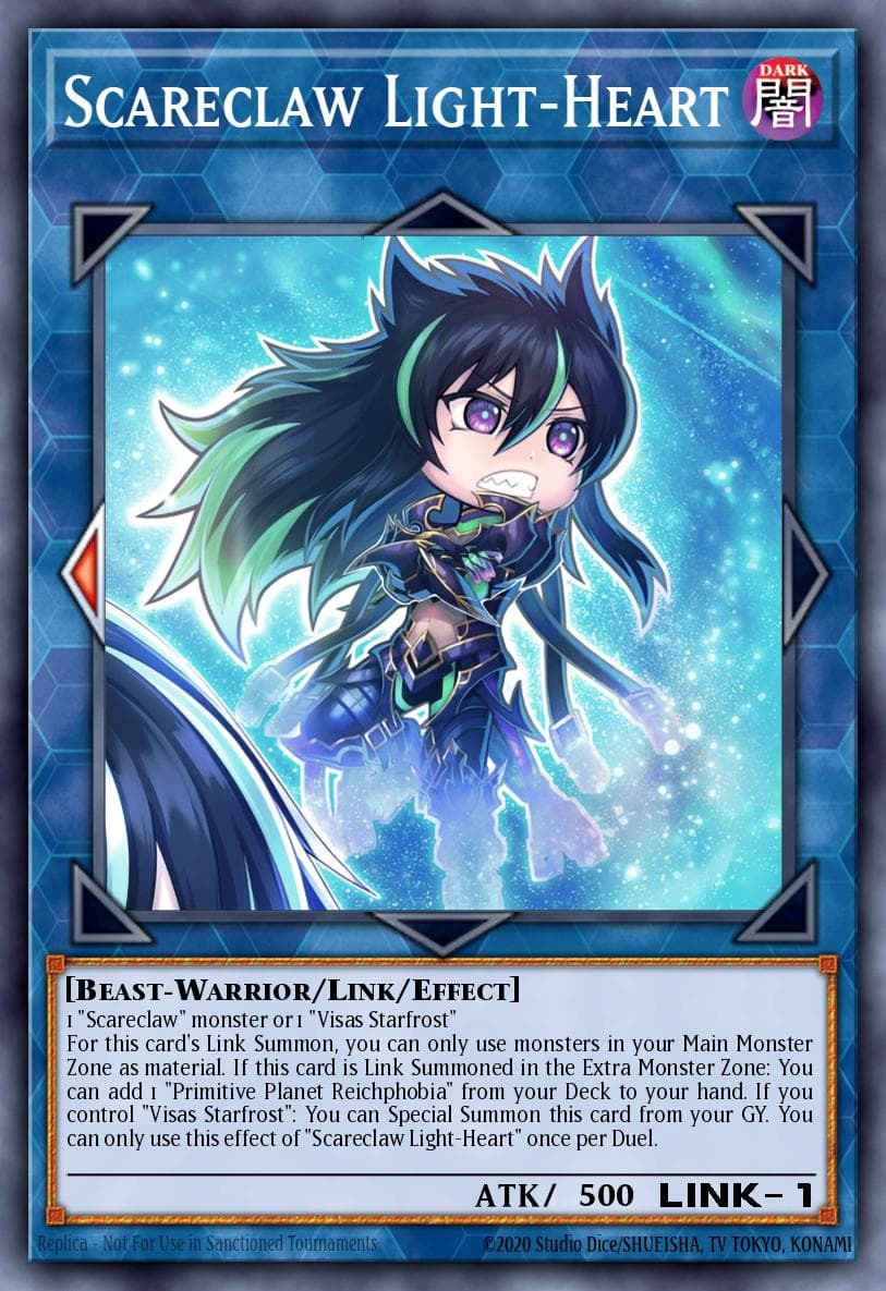 Scareclaw Light-Heart 2022 Yu-Gi-Oh! Power Of The Elements