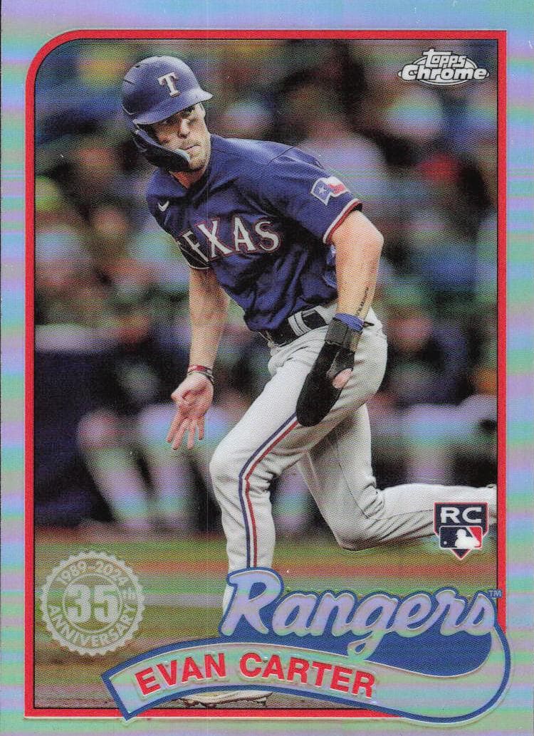 Evan Carter 2024 topps Topps
