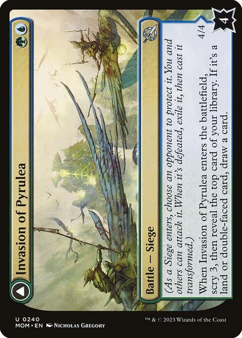 Invasion of Pyrulea // Gargantuan Slabhorn #240
