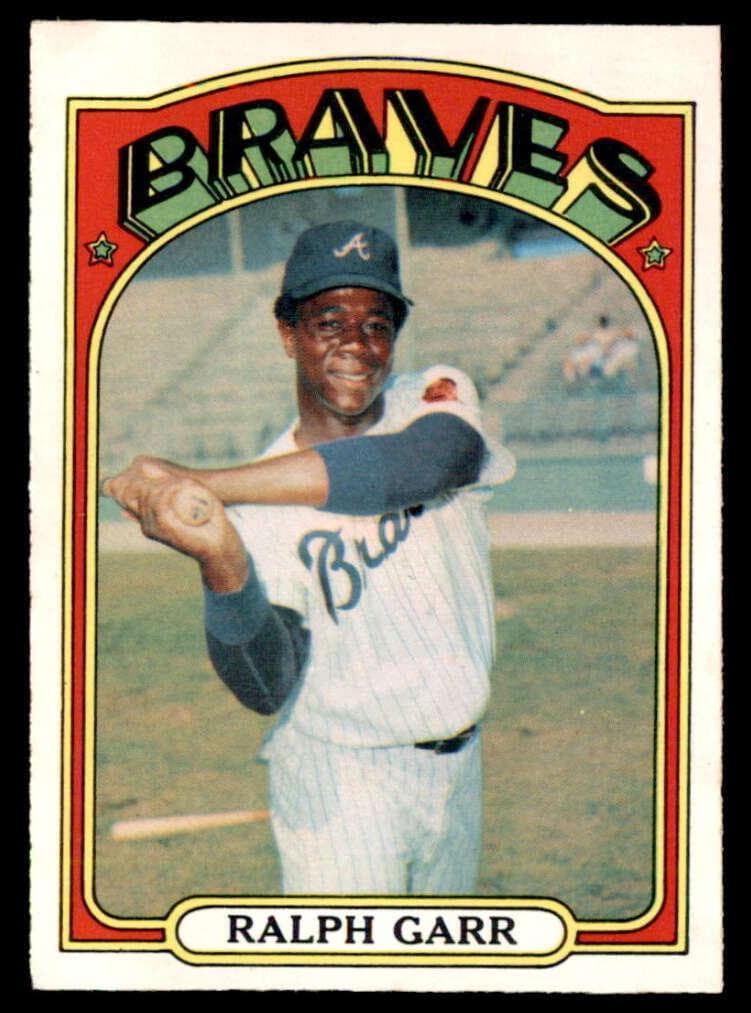 Ralph Garr 1972 topps O-Pee-Chee