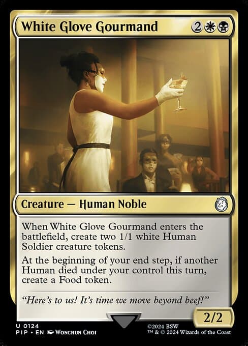 White Glove Gourmand #124