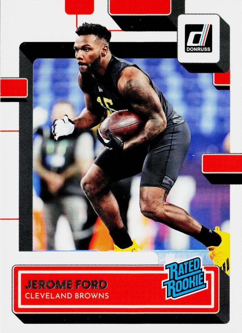 Jerome Ford trading card