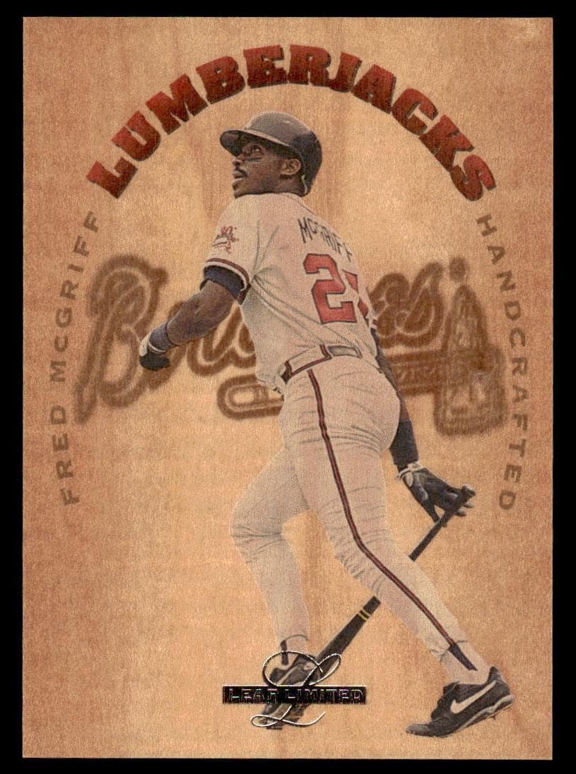 Fred McGriff 1995 leaf Leaf Limited