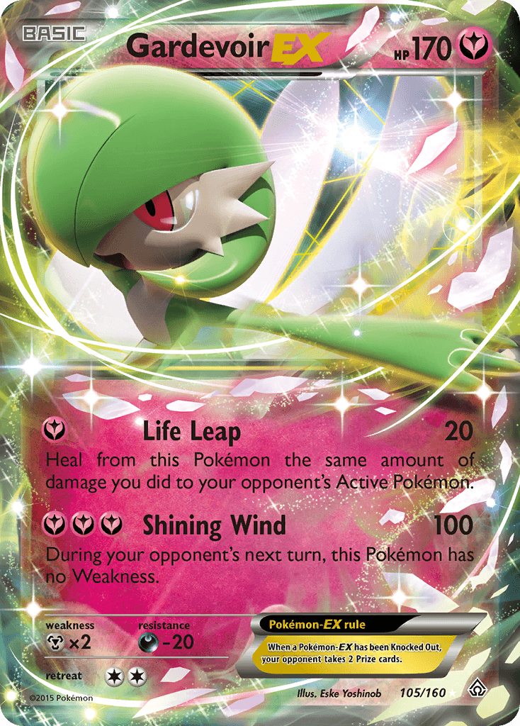 Gardevoir EX 2015 Pokemon Primal Clash